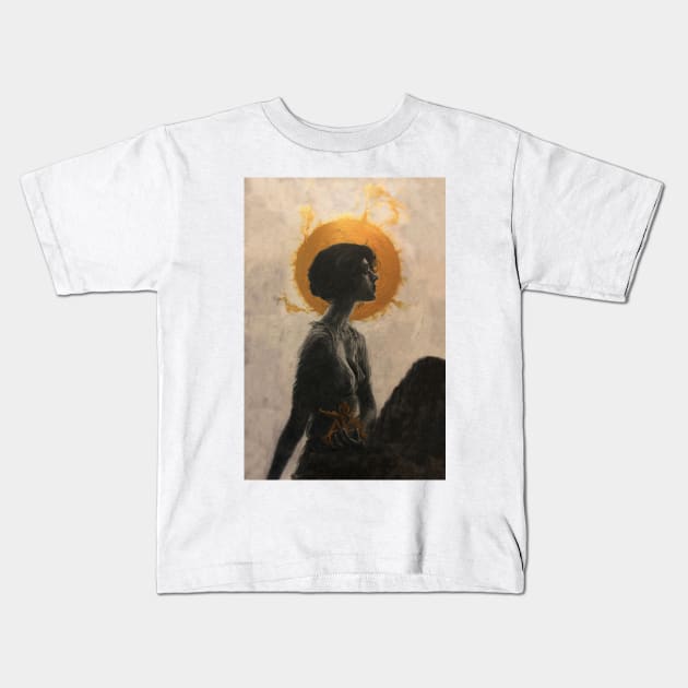 Hypatia Kids T-Shirt by PandoraYoung